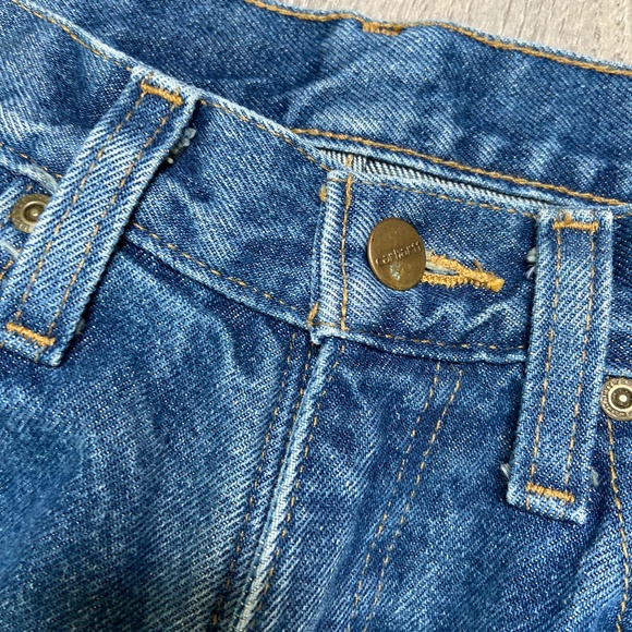 Carhartt Men's Relaxed Fit Cotton Jeans Size 32x32 - Picture 6 of 11